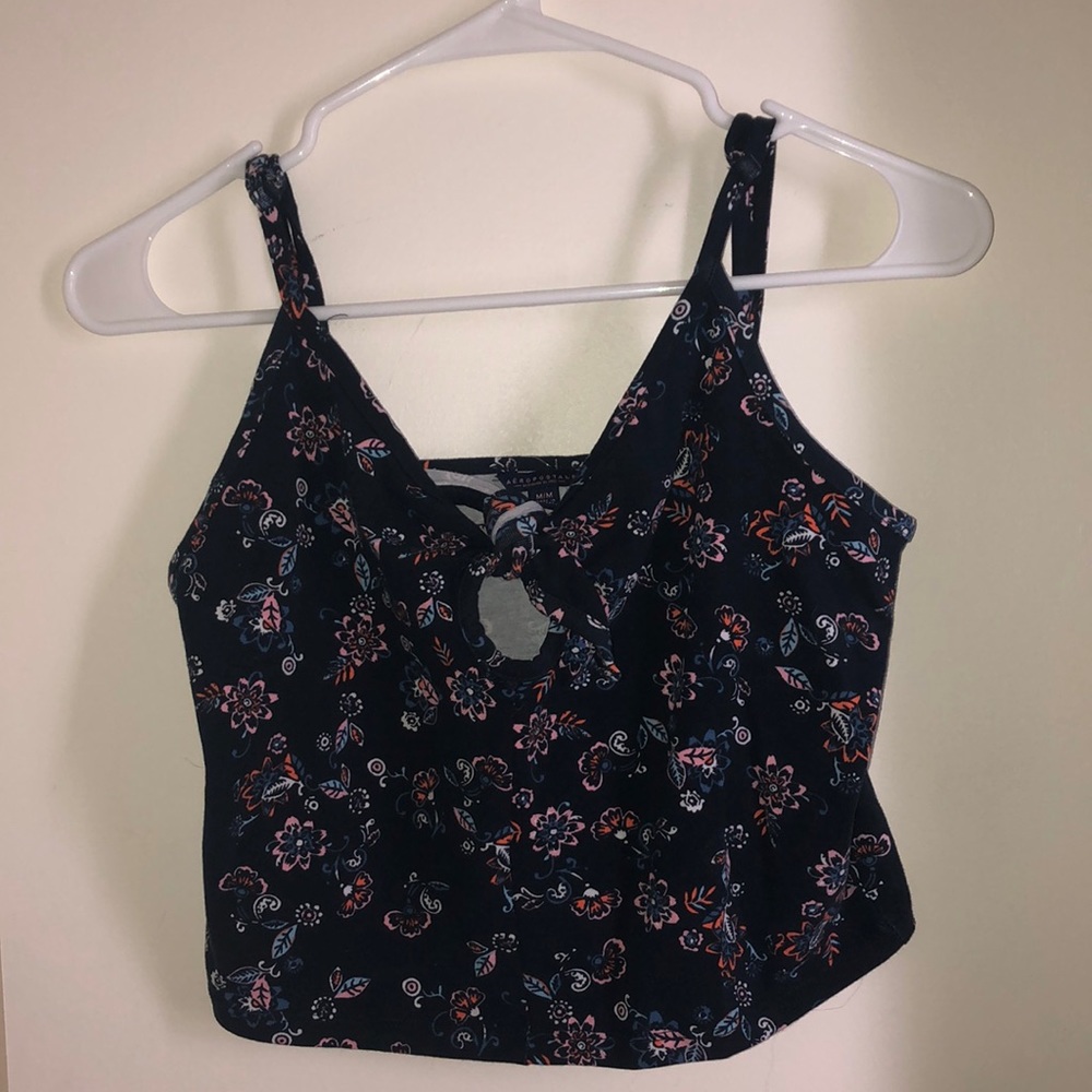 Floral Crop Top